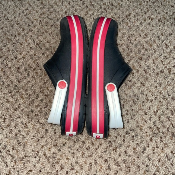 CROCS Black and Red Mules - Picture 5 of 7